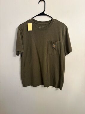 Carhartt army green T-shirt size large